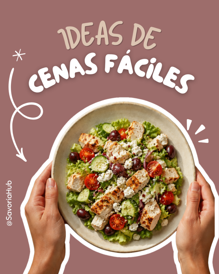 Ideas de cenas